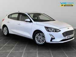 White Used 2020 Ford Focus Titanium Hatchback | £11,395 (Fair price)