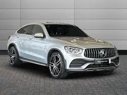 Silver Used 2022 Mercedes GLC43 AMG Premium Plus Coupe | £48,250 (Fair price)