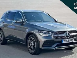 Grey Used 2019 Mercedes GLC220 AMG line SUV | £24,168 (Good price)