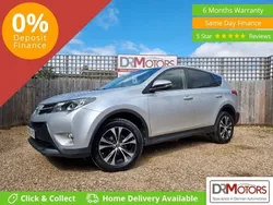 Silver Used 2015 Toyota RAV4 SUV | £7,640 (Fair price)