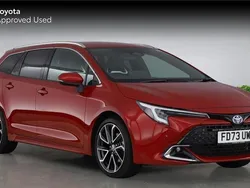 Red Used 2023 Toyota Corolla Sport Estate | £27,000 (A bit pricey)
