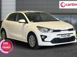 White Used 2022 Kia Rio 2 Hatchback | £10,799 (Good price)