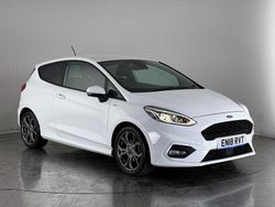 White Used 2018 Ford Fiesta ST-Line Hatchback | £8,000 (Fair price)