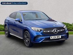Blue Used 2024 Mercedes GLC220 AMG line Coupe | £45,426