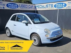 Blue Used 2008 Fiat 500 Lounge Hatchback | £2,475 (Expensive)