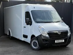White Used 2016 Vauxhall Movano Van | £10,990 (Expensive)