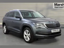 Quartz grey metallic Used 2018 Skoda Kodiaq SUV | £21,586 (Fair price)