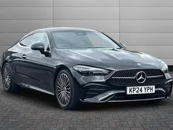 Obsidian black Used 2024 Mercedes CLE220 AMG Line Premium Coupe | £45,095