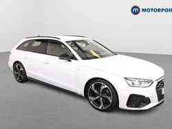 White Used 2022 Audi A4 Black Edition Estate | £24,399 (Fair price)