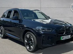 Black Used 2022 BMW iX3 M Sport SUV | £30,530 (Fair price)