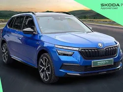 Race blue metallic Used 2022 Skoda Kamiq Monte Carlo SUV | £17,786 (Fair price)