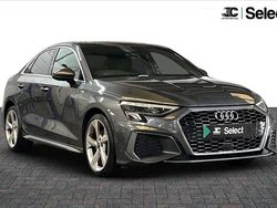 Grey Used 2021 Audi A3 S-Line Sedan | £20,700 (A bit pricey)