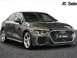 Grey Used 2021 Audi A3 S-Line Sedan | £20,700 (A bit pricey)
