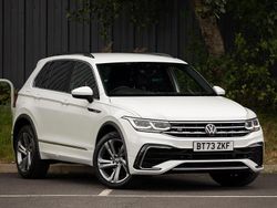 White Used 2023 VW Tiguan R-line Edition SUV | £30,298 (A bit pricey)