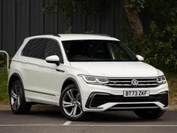 White Used 2023 VW Tiguan R-line Edition SUV | £30,998 (A bit pricey)