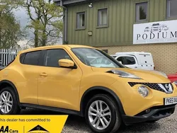 Yellow Used 2015 Nissan Juke Acenta SUV | £4,990 (Fair price)