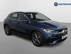 Blue Used 2021 Mercedes GLA180 AMG line SUV | £23,249 (Fair price)