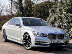 Silver Used 2017 BMW 730 Exclusive Sedan | £15,750 (Fair price)