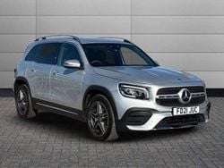 Silver Used 2021 Mercedes GLB200 AMG Line Premium SUV | £27,495 (Fair price)