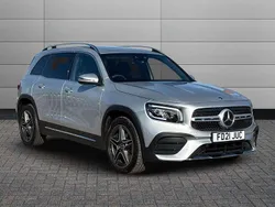 Silver Used 2021 Mercedes GLB200 AMG Line Premium SUV | £27,495 (Fair price)