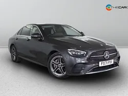 Grey Used 2021 Mercedes E300 AMG line Sedan | £27,475