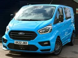 Blue Used 2022 Ford Transit Custom Limited | £34,990