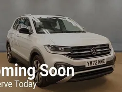 Silver Used 2023 VW T-Cross Black Edition SUV | £16,490 (Super price)