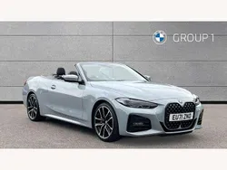 Grey Used 2021 BMW 420 M Sport Cabriolet | £31,650 (Fair price)
