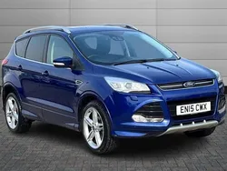 Blue Used 2015 Ford Kuga Titanium X SUV | £9,599 (Fair price)