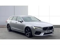 Silver Used 2018 Volvo V90 R-Design Estate | £14,976 (Fair price)