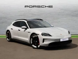 Ice grey metallic New 2024 Porsche Taycan 4S Sport Turismo Sedan | £105,000