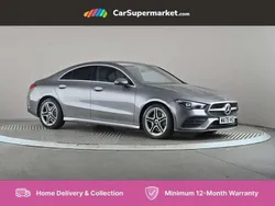 Grey Used 2020 Mercedes CLA250 AMG Line Premium Sedan | £23,197 (A bit pricey)