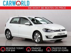 White Used 2020 VW e-Golf Hatchback | £10,990 (Fair price)