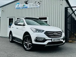 White Used 2016 Hyundai Santa Fe Edition SUV | £12,950 (Fair price)