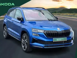 Blue Used 2025 Skoda Karoq SportLine SUV | £32,599 (A bit pricey)