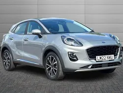 Silver Used 2022 Ford Puma Titanium Hatchback | £16,495 (Fair price)