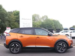 Orange Used 2022 Peugeot e-2008 GT SUV | £13,199 (Fair price)