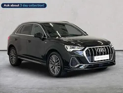 Black Used 2023 Audi Q3 S-Line SUV | £26,792 (Fair price)