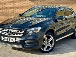 Black Used 2018 Mercedes GLA200 AMG line SUV | £15,387 (Fair price)