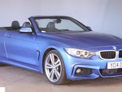 Blue Used 2014 BMW 420 M Sport Cabriolet | £11,495 (Fair price)