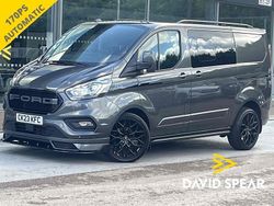Grey Used 2023 Ford Transit Custom Limited Van | £29,990 (Expensive)
