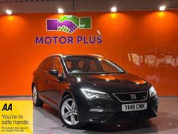 Black Used 2018 Seat Leon ST FR Estate | £11,799 (Fair price)
