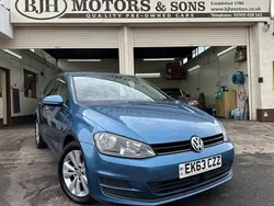 Blue Used 2013 VW Golf VII SE Hatchback | £5,988 (Fair price)