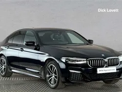 Black Used 2022 BMW 530e M Sport Sedan | £27,500 (Fair price)