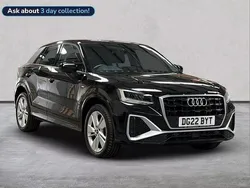 Black Used 2022 Audi Q2 S-Line SUV | £24,872 (Fair price)