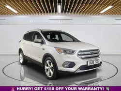 White Used 2018 Ford Kuga Titanium SUV | £10,799 (Good price)