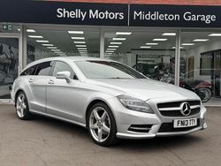 Silver Used 2013 Mercedes CLS250 AMG Estate | £10,099 (Fair price)