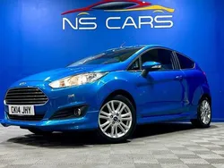 Blue Used 2014 Ford Fiesta Zetec Hatchback | £4,899 (Good price)