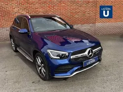 Blue Used 2020 Mercedes GLC300 AMG Line Premium Plus Estate | £27,990 (Fair price)