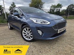 Blue Used 2020 Ford Fiesta Titanium Hatchback | £7,424 (Good price)